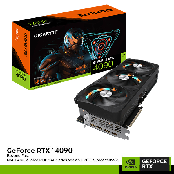 VGA GIGABYTE GEFORCE RTX 4090 24GB GAMING OC | RTX4090 24GB GDDR6X