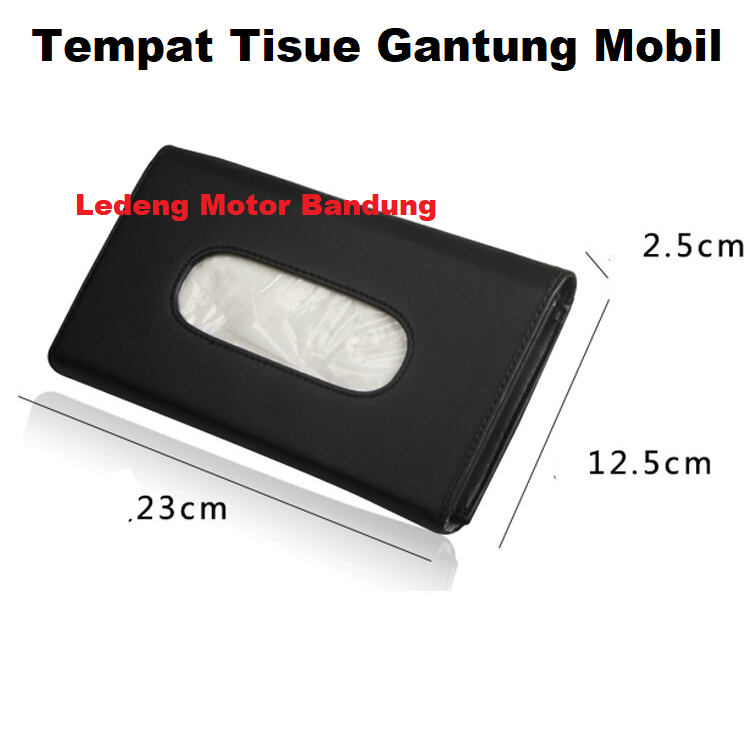 Tempat Tisu Gantung Mobil Kotak Tissue Jepit Sunvisor Car