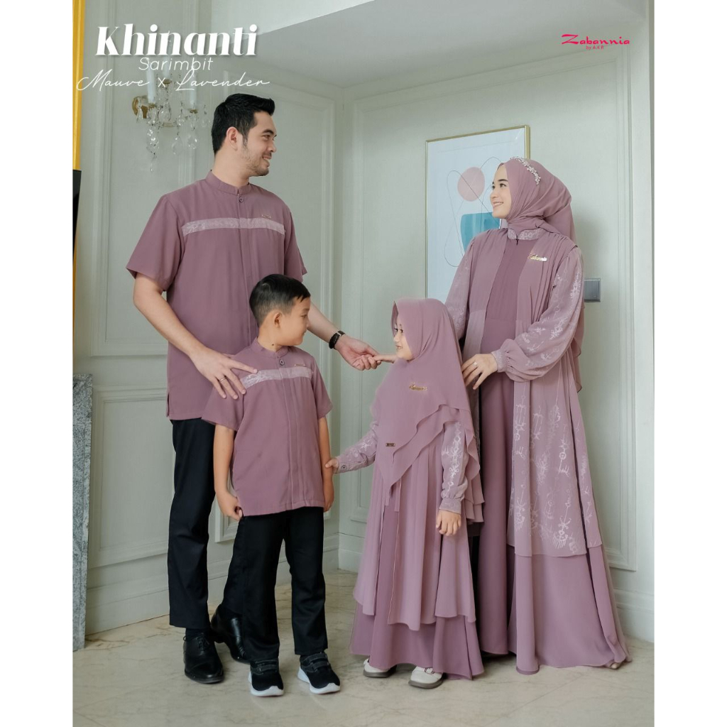 KHINANTI BY ZABANNIA/GAMIS OUTER/GAMIS KONDANGAN