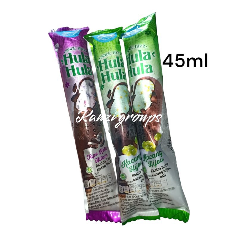 campina hula hula ice cream 45ml | es krim
