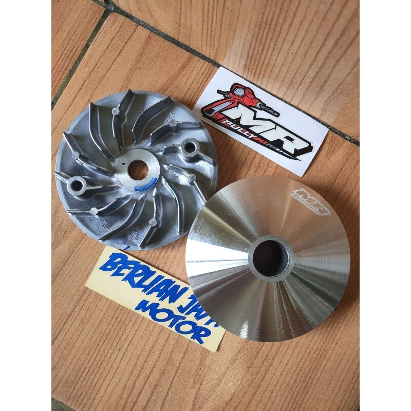 pully rumah roller racing 13,5° buat motor beat fi/scoopy fi/beat pop merk Mr pully
