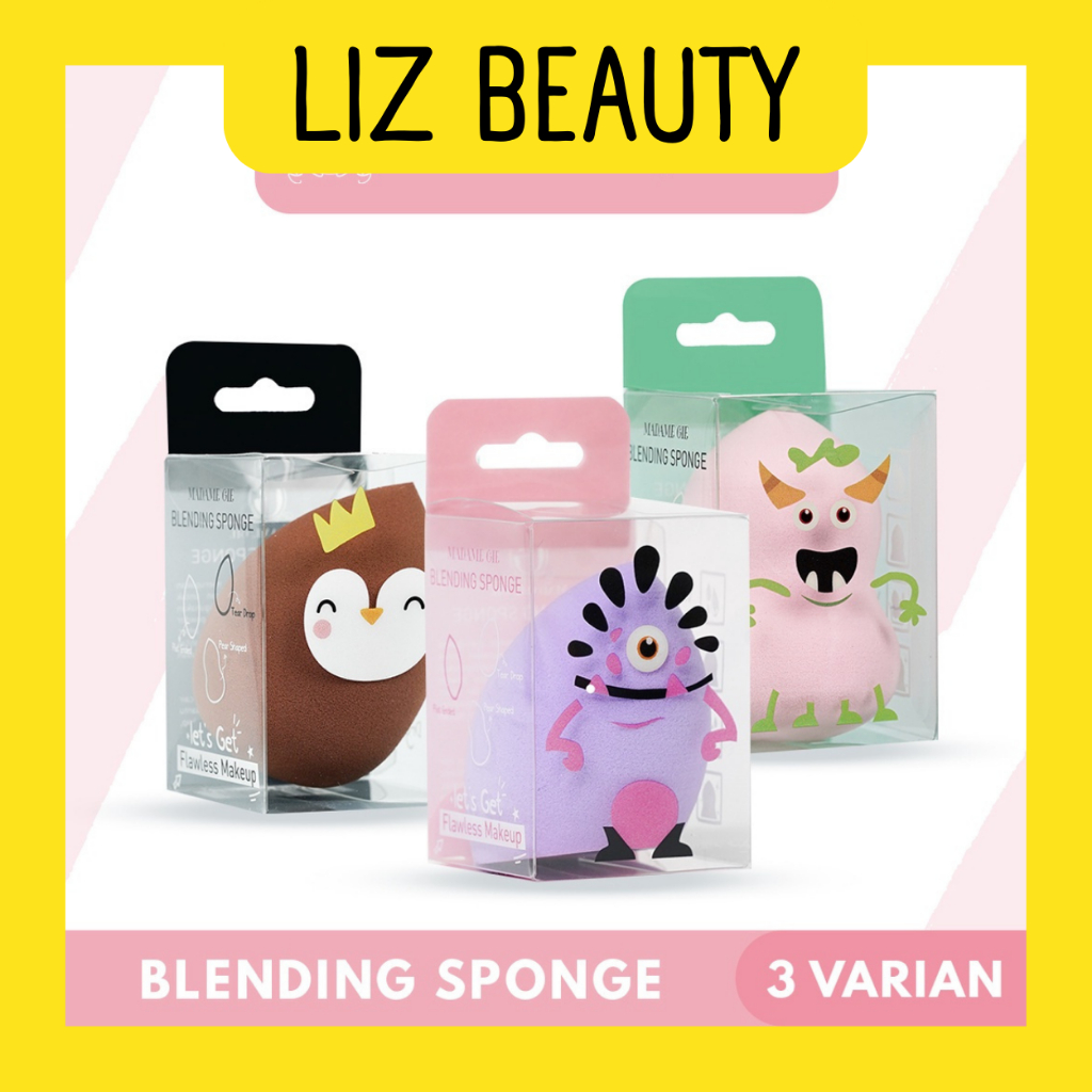 LIZBEAUTY - Madame Gie Blending Sponge - MakeUp Beauty Blender Spons