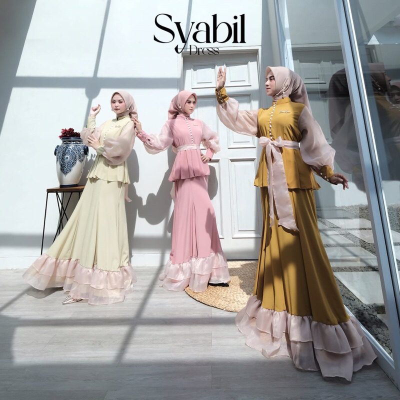 SYABIL DRESS SIMPEL ELEGANT MISSKAMI FLAFQUINN