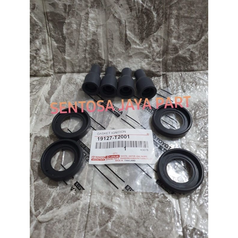 KARET COIL INNOVA VIOS YARIS CAMRY ASLI 1SET 4PC