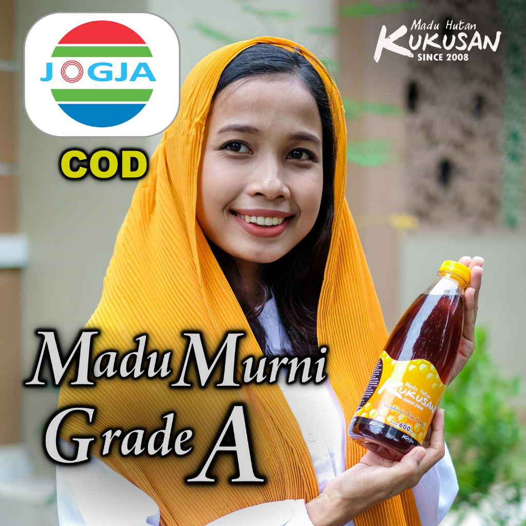 

Madu Murni Liar Hutan - Madu Hutan grade A 100% Pure - Madu Kukusan bonus wedang uwuh