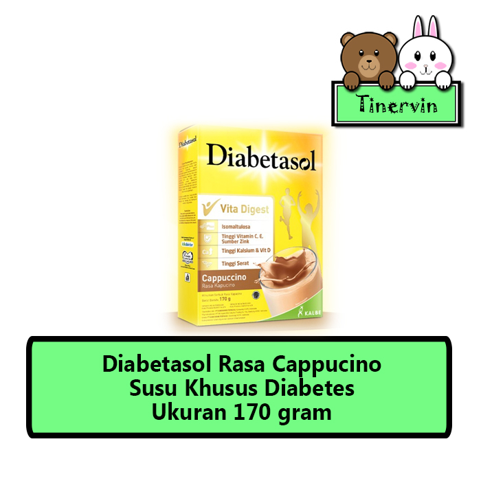 

Diabetasol 170 gram Cappuccino
