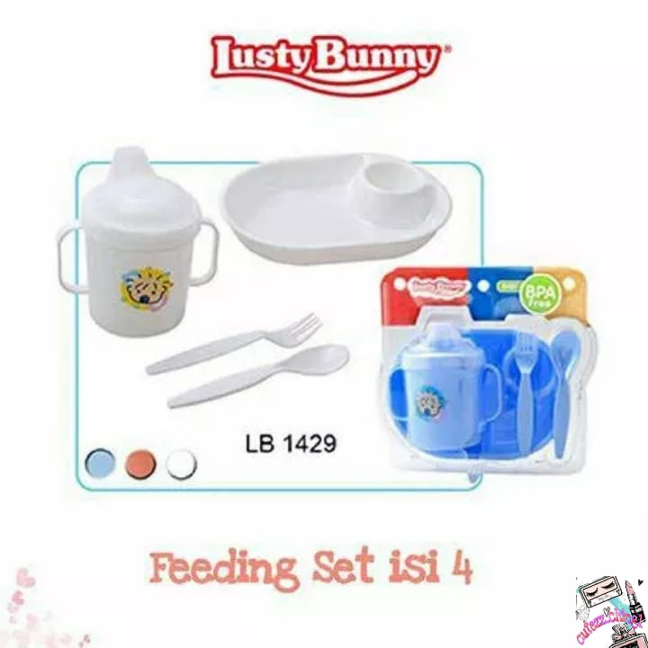 ☃️Cutezz_Ching1☃️Lusty Bunny Feeding Set Kemasan Lain LB-1427/1429