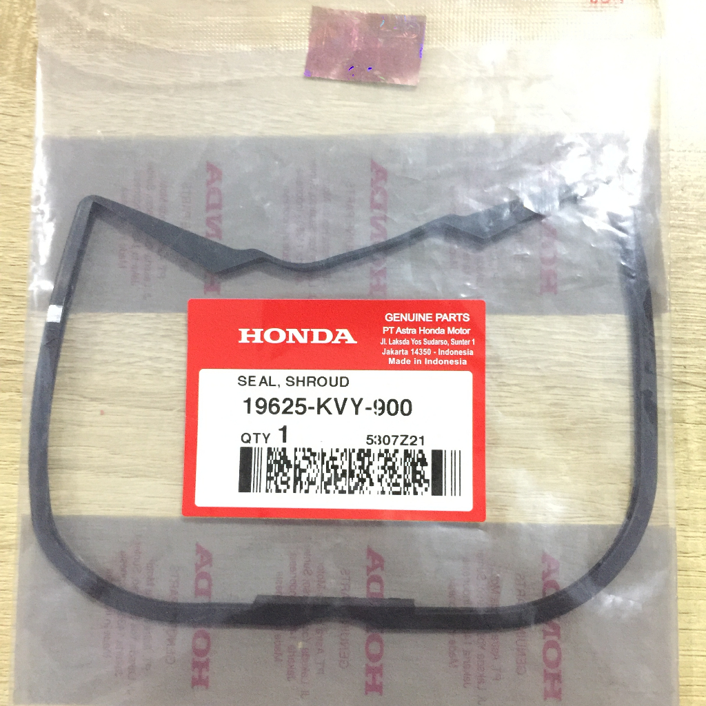 Seal Shroud BEAT Karbu, SCOOPY Karbu SPACY ORI AHM 19625KVY900