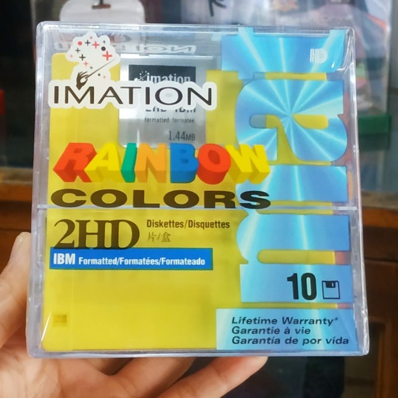 Disket floppy disk imation ORIGINAL  (color) 2HD 1.44MB