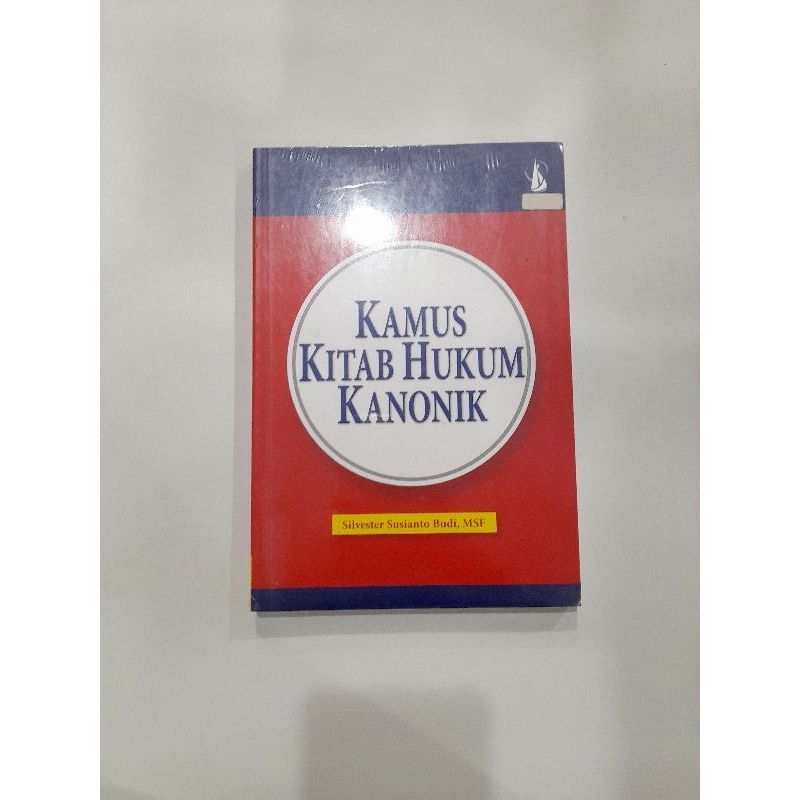 Buku Kamus Kitab Hukum Kanonik