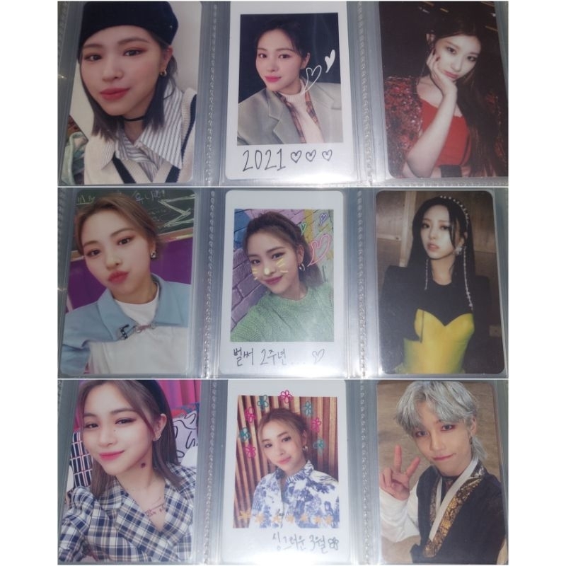 RYUJIN OFFICIAL PHOTOCARD PC NBD NO BAD DAYS TAKE ALL PAIR BUNDLE