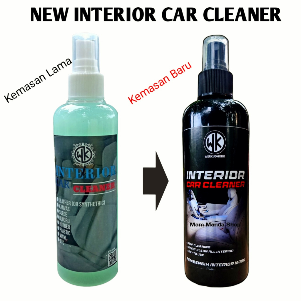 Interior Car Cleaner - Pembersih interior Mobil / Jok /Stir / Dasboard / Plafon / Door Trim