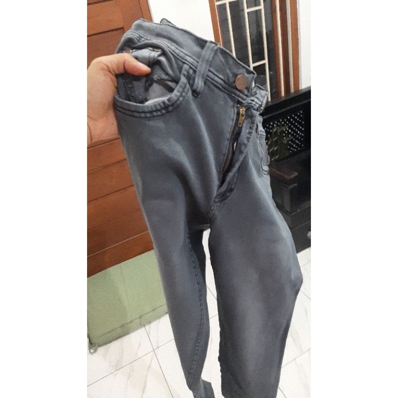 CELANA JEANS ABU-ABU PRIA SOFFJEANS STREETH MELAR