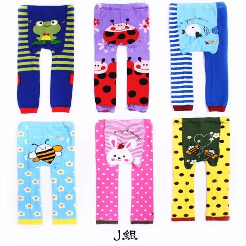 Celana Legging Bayi Katun Lembut 6-12 BULAN Karakter Lucu