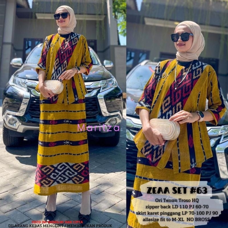 [COD] •MAHADEWI DRESS•ZEA SET  TENUN •ALILA SET TENUN || GOOD QUALITY SUPER BEST SELLER ORIGINAL TEN
