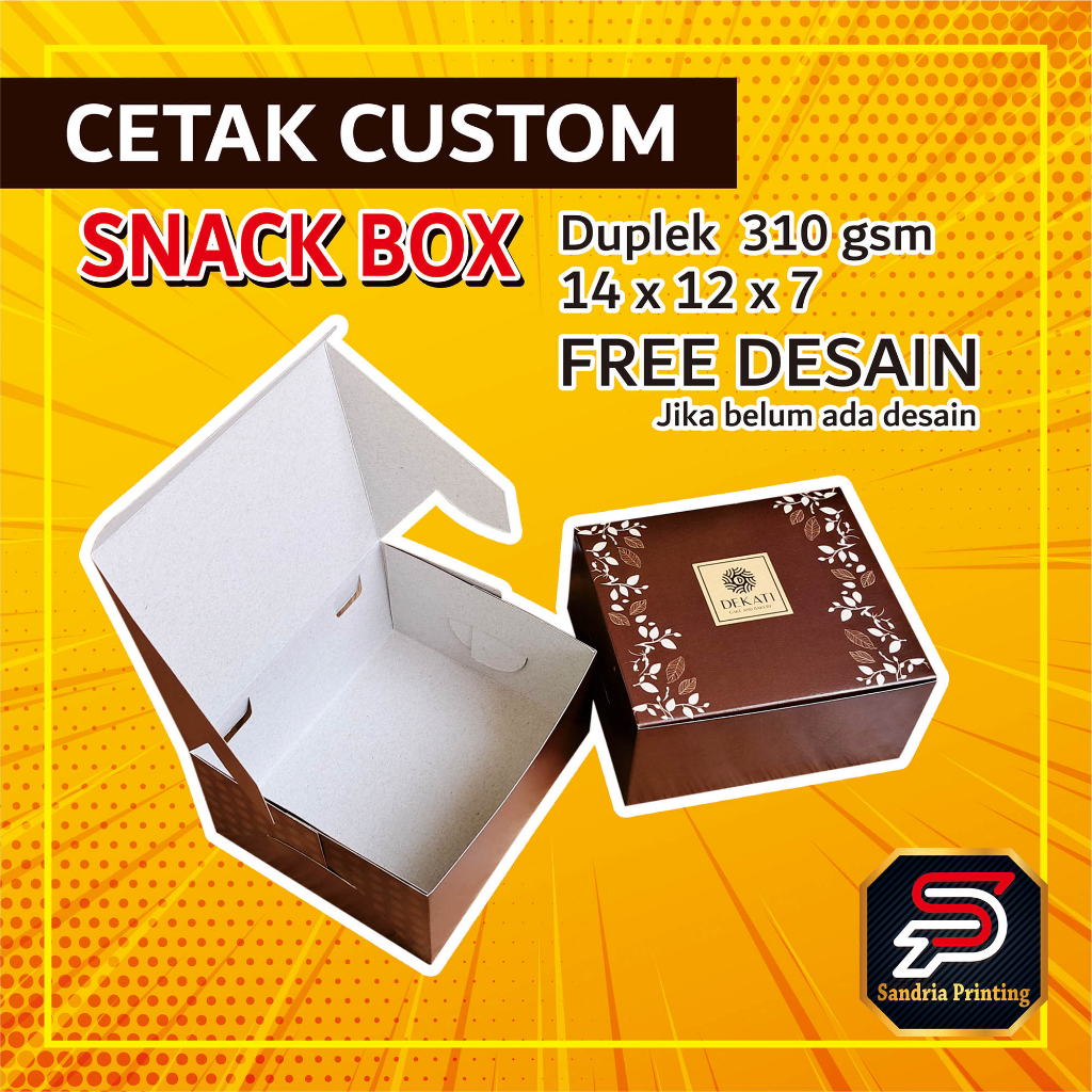 

KARDUS SNACK CUSTOM / MERK SENDIRI