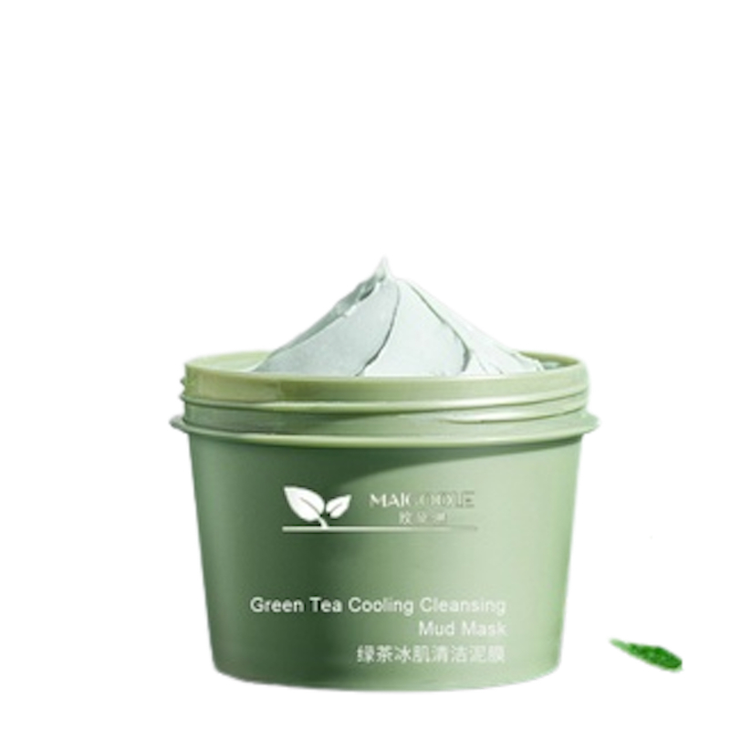 [ORI] Maigoole Green Tea Cooling Cleansing Mud Masker Perawatan Wajah