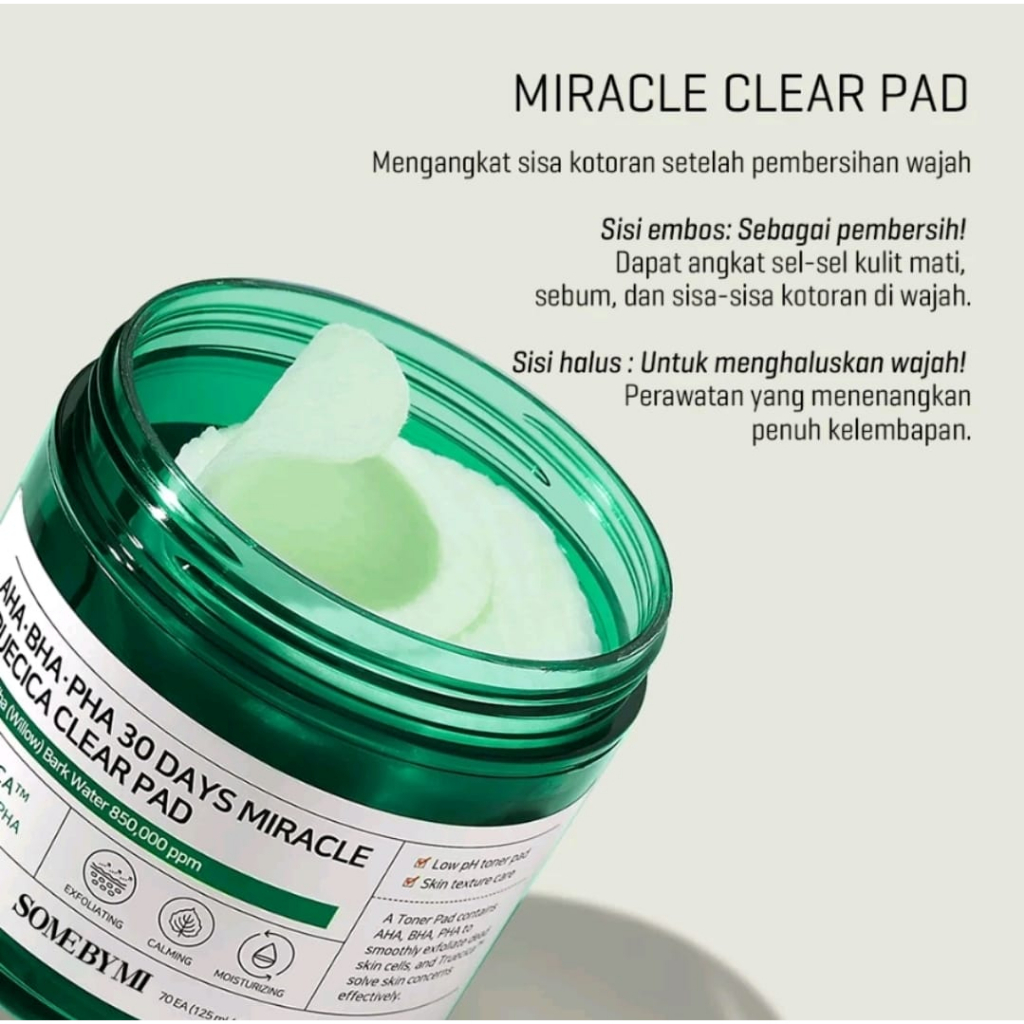SOME BY MI AHA-BHA-PHA 30 DAYS MIRACLE TRUECICA CLEAR PAD