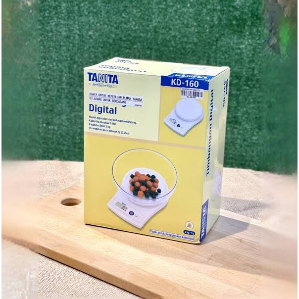 Timbangan Kue Digital Tanita Kd 160 - Kitchen Scale KD160