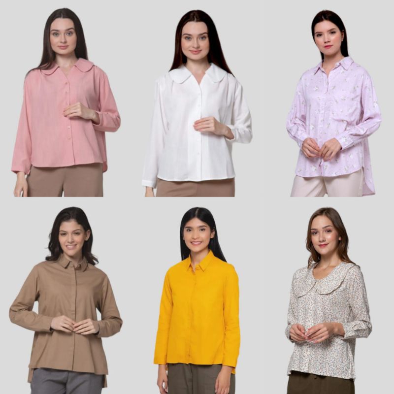 KEMEJA BLOUSE BRAND MATAHARI ORIGINAL
