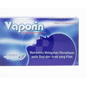 Vaporin isi 10 kapsul gel lunak