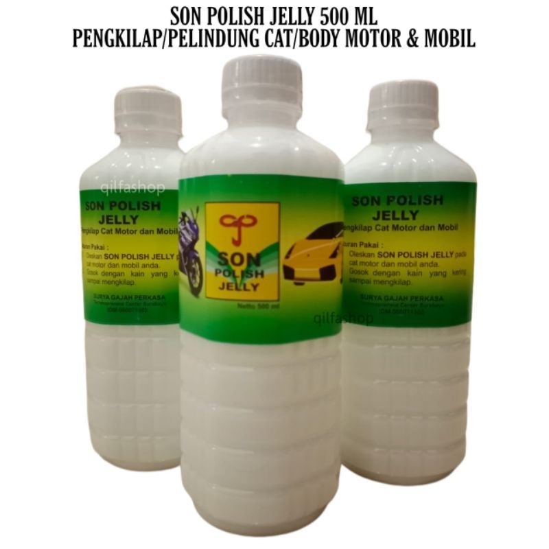 Son Polish Pengkilap dan Pelindung Cat Body Kendaraan Bermotor 500 ml