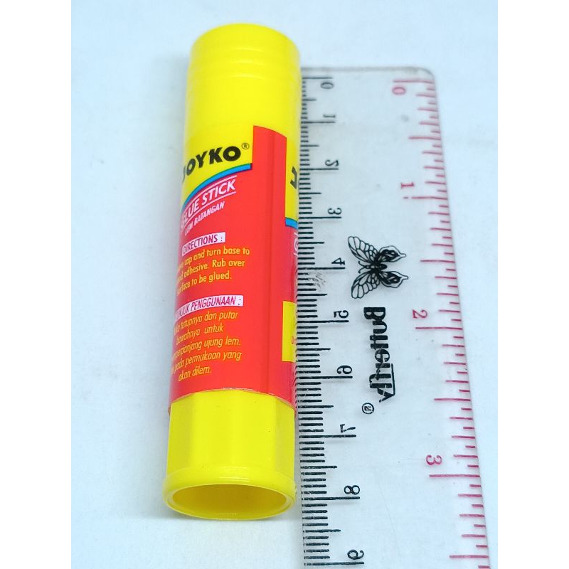 LEM STIK GLUE STICK PUTAR PUTIH KECIL SEDANG BESAR MEREK JOYKO GS09 GS15 GS25 1 PCS