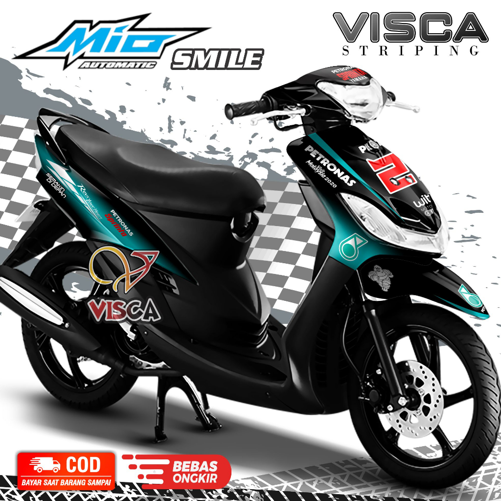 Decal Mio Smile - Stiker Mio Smile - Dekal Mio Smile Full Body - Striping Mio Smile Variasi - Decal 