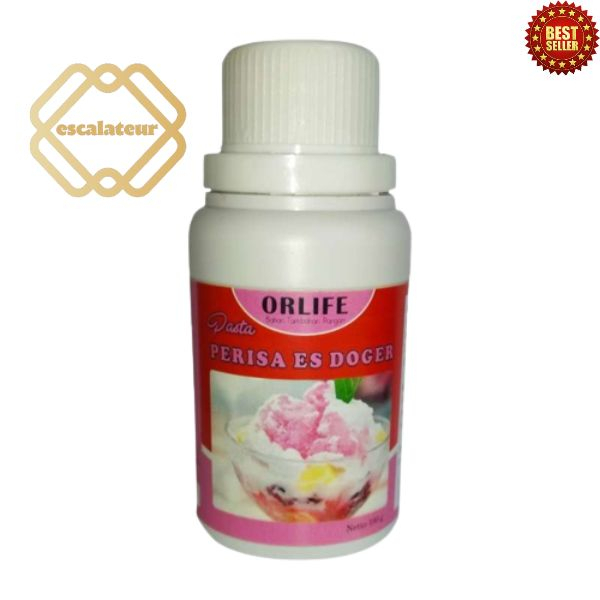 

➰ DISKON SKUY ➰ Pasta Rasa Es Doger 100 Gram Orlife untuk aneka Minuman seperti Syrup, Jus, Ice Krim dan aneka Makanan Seperti Kue, roti, puding, biskuit, Martabak dan aneka makanan