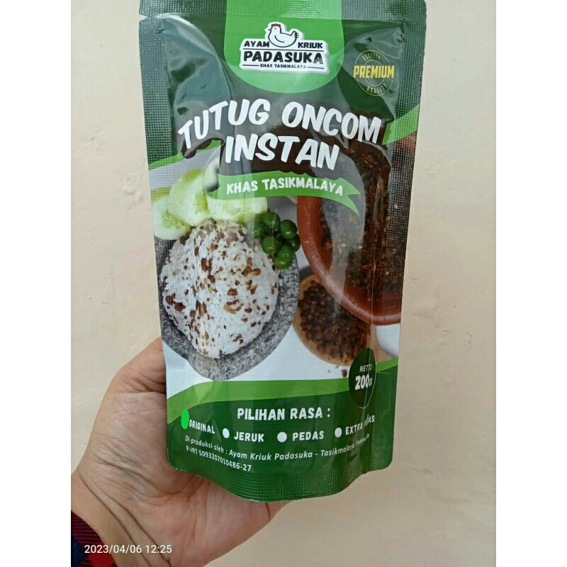 

Tutug Oncom Instan khas Tasikmalaya PADASUKA Original Pouch