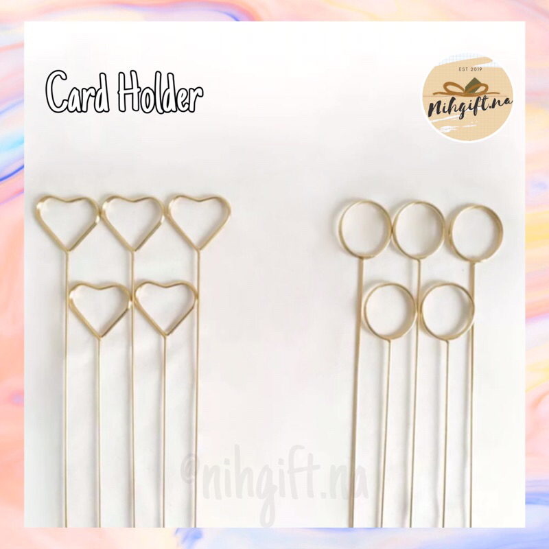 

Stick Kartu // Card Holder // Stik Plastik Tangkai Hias Dekorasi Pajangan Bunga Cake Kue Pesta Brithday Wedding