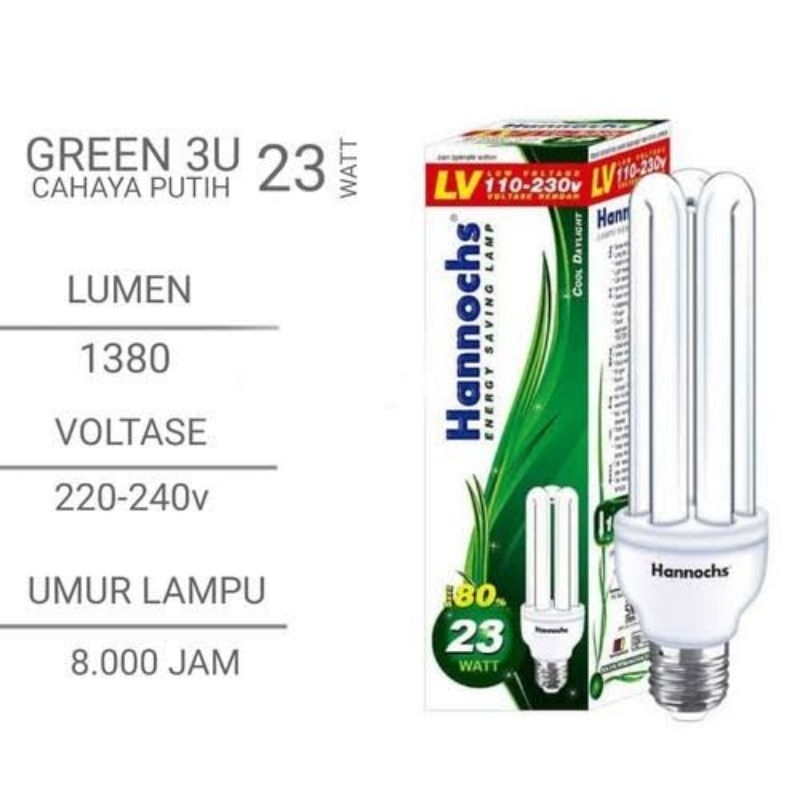 LAMPU HANNOCH 3U 23WATT