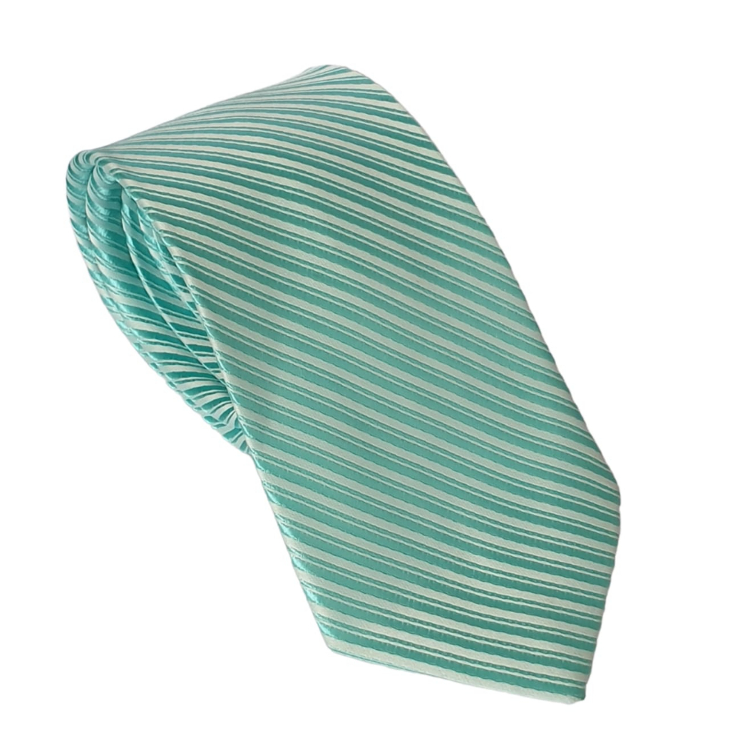 Dasi Tosca Terang Motif Salur Tebal Slim 3inch