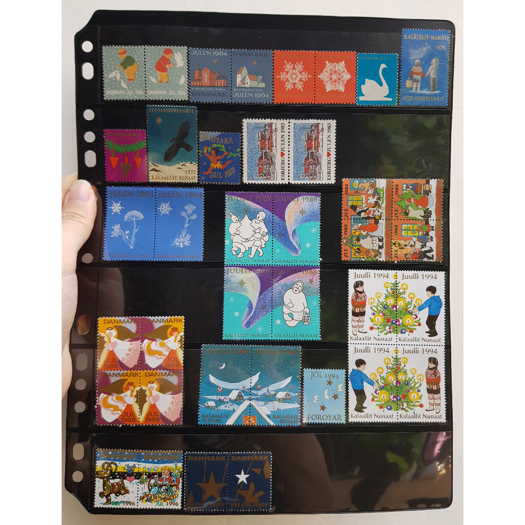 

Perangko Stamps Set Import Edisi Natal - Danmark (Denmark) Christmas Edition