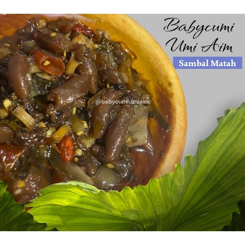 

Babycumi Umi Aim varian baru sambal matah
