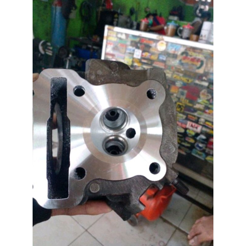 blok head Mio sporty,smile dan soul standar modif