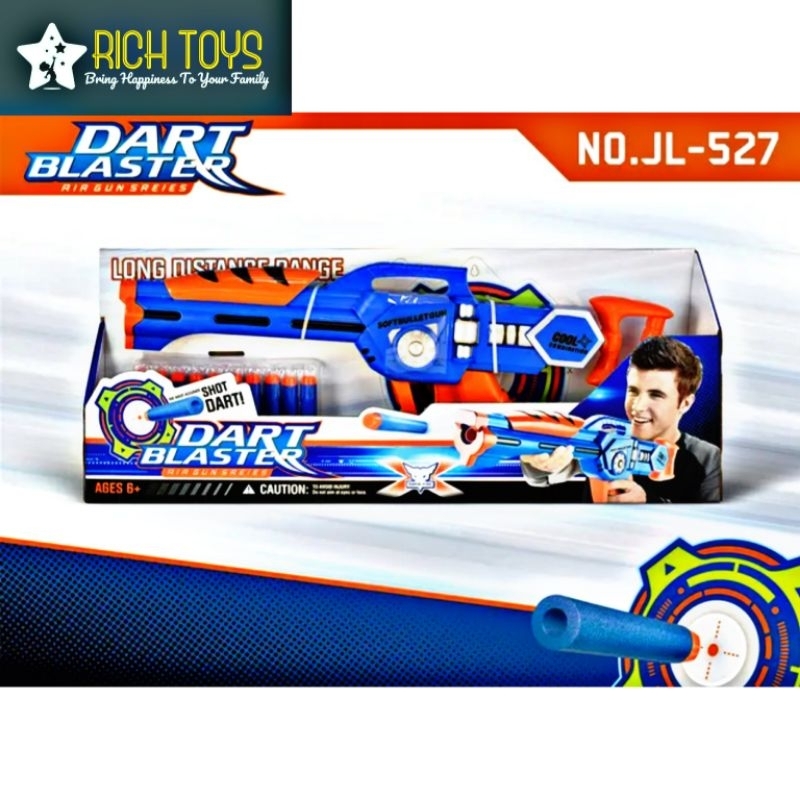 Dart Blaster Mainan Senjata Busa Kokang Mainan Anak Laki Laki