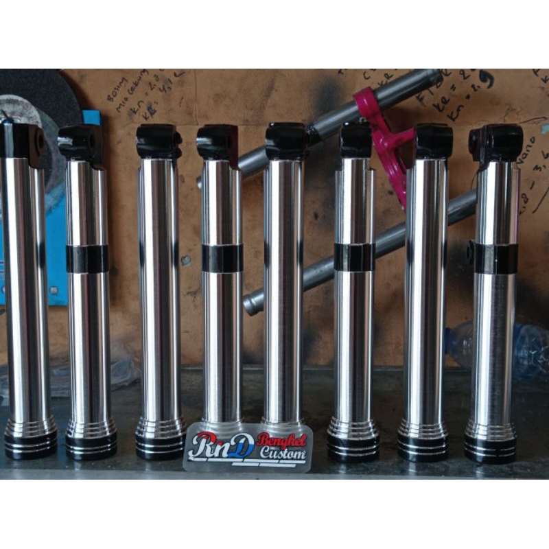 TABUNG BOTTOM SHOCK DEPAN ORI MIO BUBUT BENING