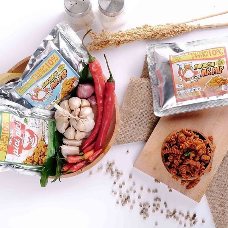 

TERMURAH! Makaroni Pedas Mr Pap / YUICHI - Rasa Daun Jeruk dan BBQ