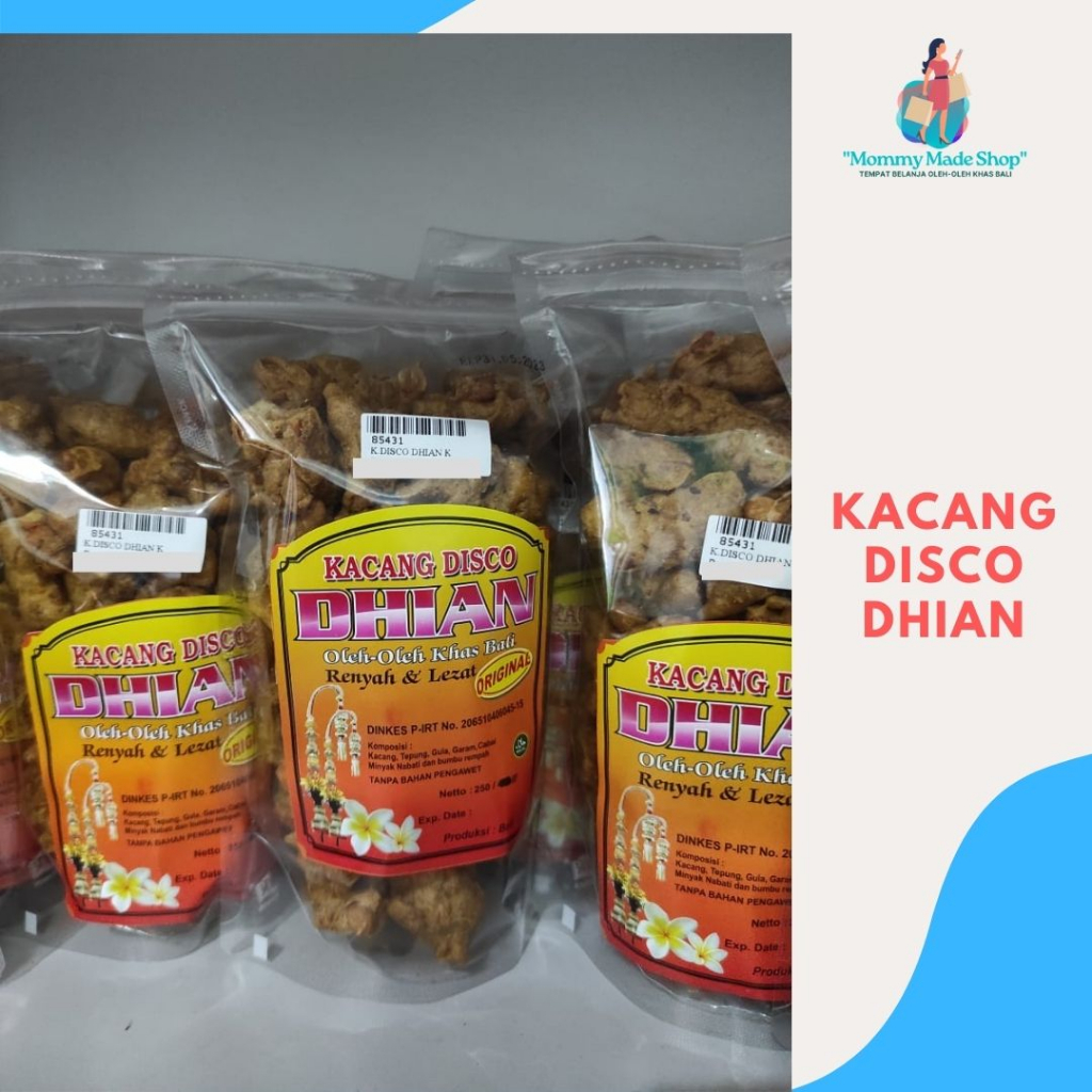 

Kacang Disco Dhian 250 gram