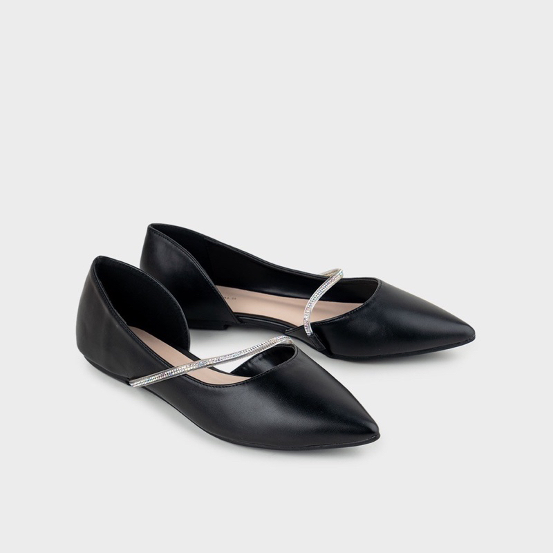 new URBAN&CO Essentials Shoes Elodie Black sz 39