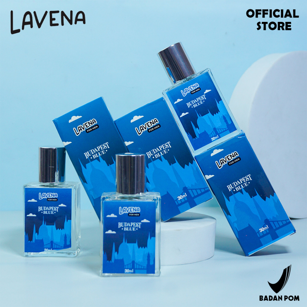 Lavena  Parfum Minyak Wangi EDP  Spray Budapest 30ml