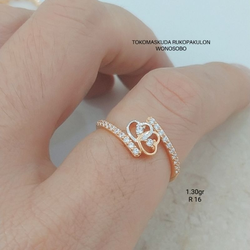 cincin fashion (emas kadar 8K)