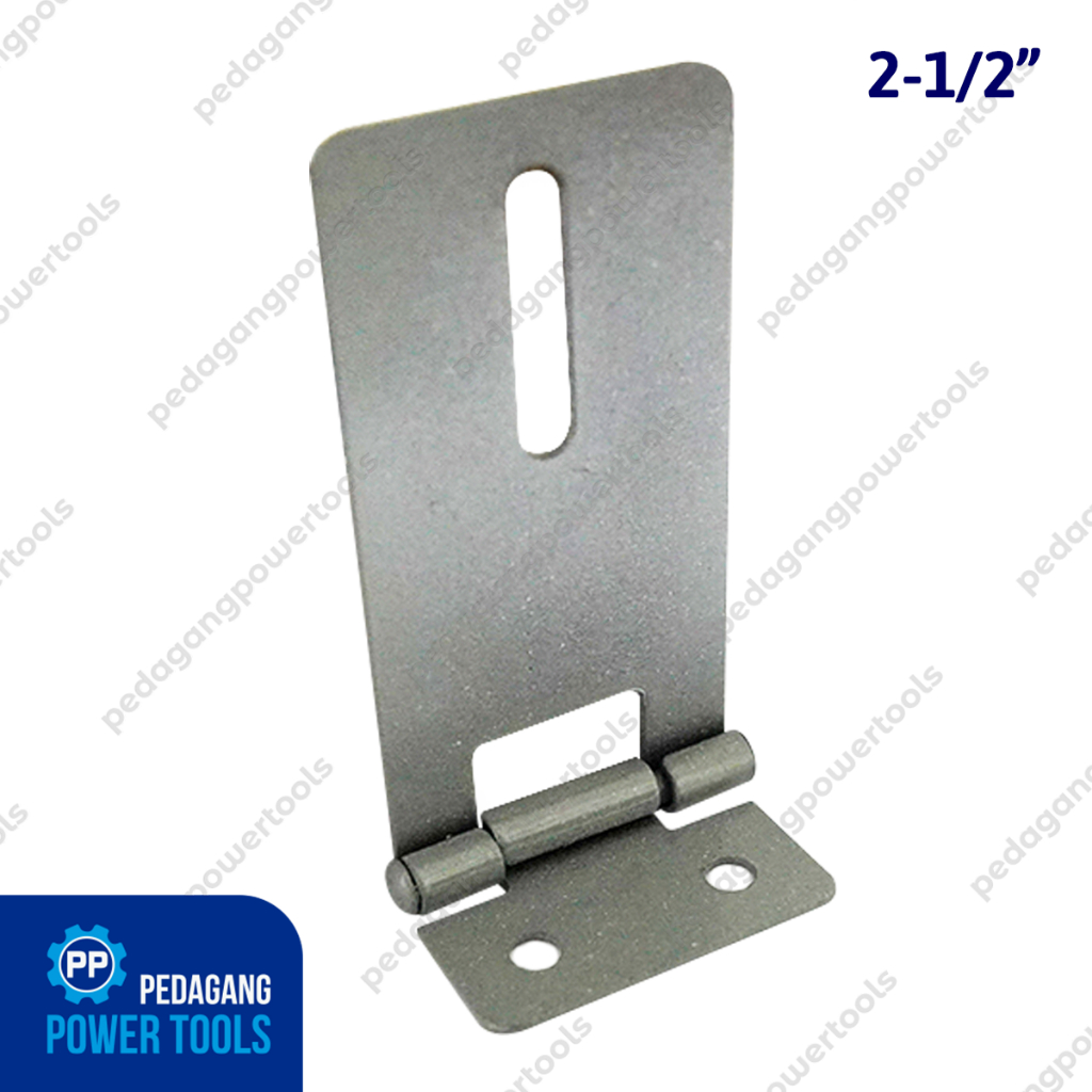 SOLAR Overval Plat 2-1/2&quot; Cantolan Gembok Grendel Pintu Jepit Kunci