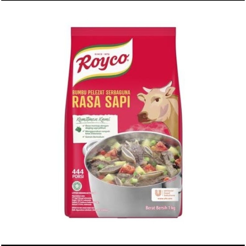 

Royco Sapi 1kg Bumbu Kaldu Bubuk Pelezat Rasa Masakan 1 kg Penyedap