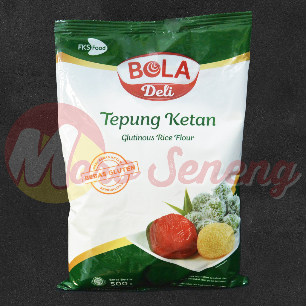 Tepung Ketan Bola Deli Putih Bubuk Glutinous White Rice Flour Powder