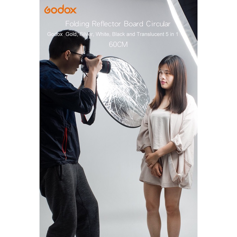 Godox Reflektor Cahaya Studio Foto 5 in 1 60cm