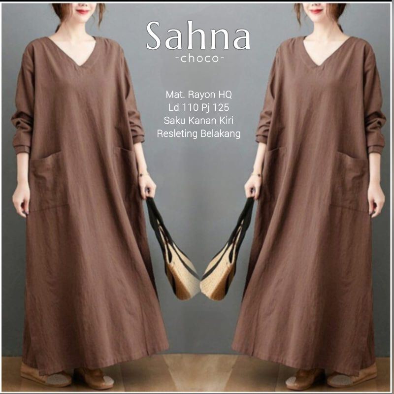 SAHNA DRES WANITA TERBARU