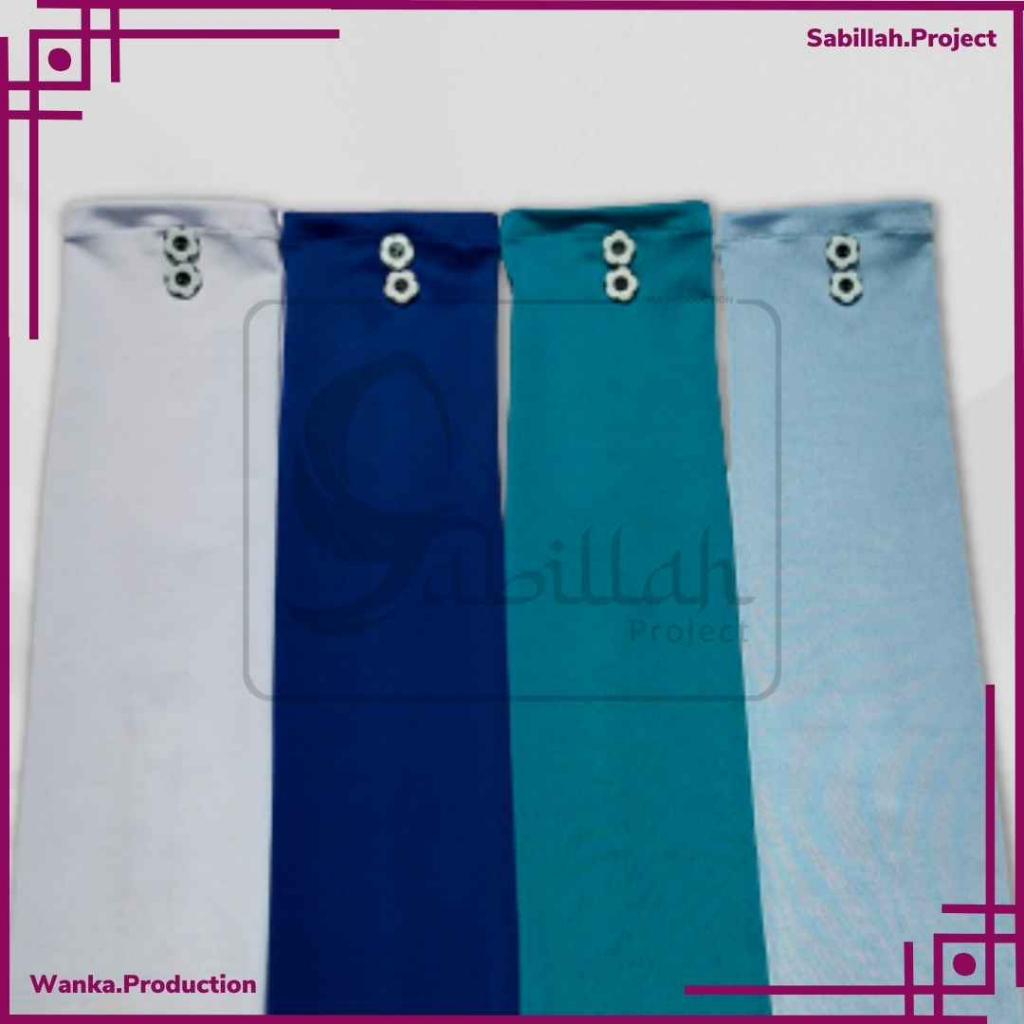 Handsock Motif KANCING/Manset Muslimah