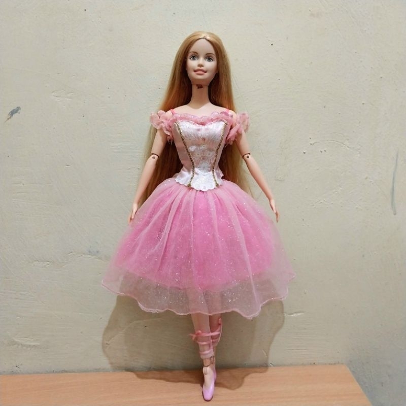 Barbie Nutcracker Fantasy Tales Clara Mattel Movie Doll Bekas Preloved Second Nutracker Boneka